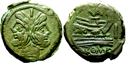 valeria roman coin as